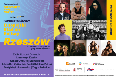 plakat promujący Wschód Kultury Europejski Stadion Kultury 2025